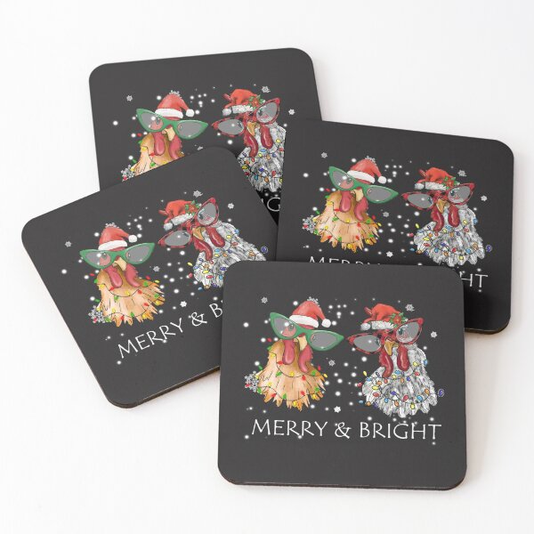 Item preview, Cute Chickens Christmas Funny Farm Animal Holiday Season designed and sold by MarkShank.