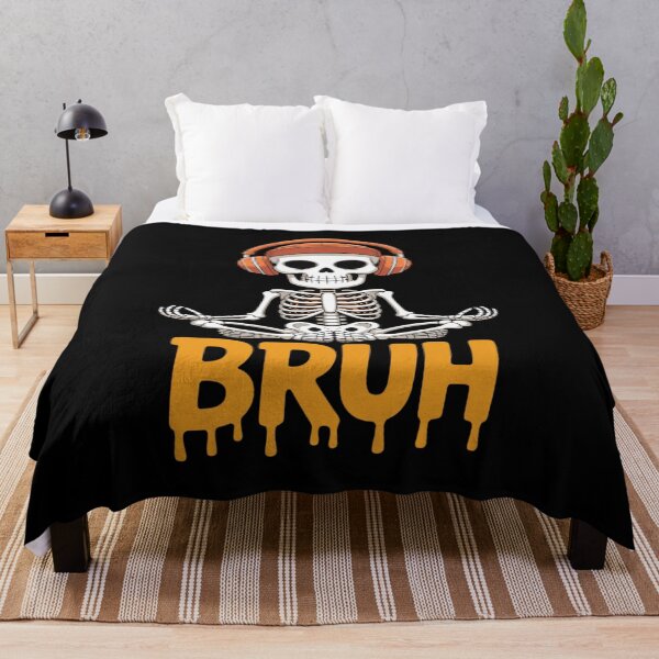 Item preview, Bruh Halloween Boys Kids Gamer Mens Skeleton Video Gaming designed and sold by Idarmotar.