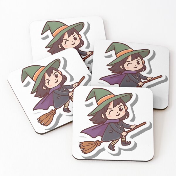 Item preview, Cute & Whimsical Witch designed and sold by Fun Harmonics.