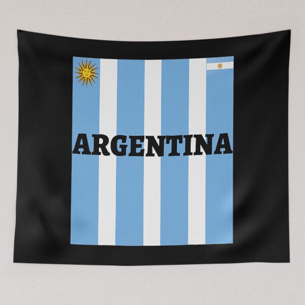 Item preview, Argentina Jersey Flag-Soccer-Travel-Football 		 designed and sold by xpgokbwznuo69.