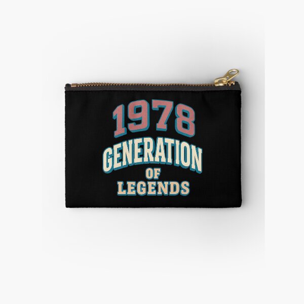 Item preview, 1978 Generation of Legends – Retro Vintage Distressed Typography Design designed and sold by ArcadiaSilence.