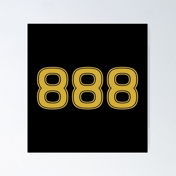 Item preview, Angel Number 888, #888 Gold designed and sold by Jeallan Designs.