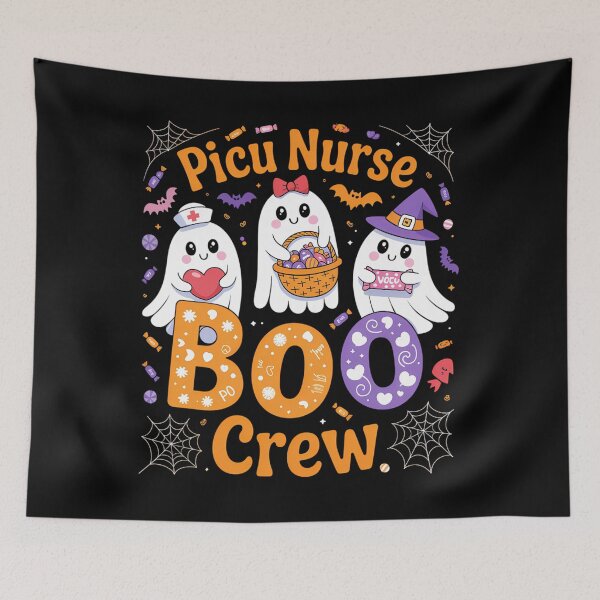 Item preview, Picu Nurse Boo Crew Funny Ghost Halloween Spooky designed and sold by Bandikonsalez.