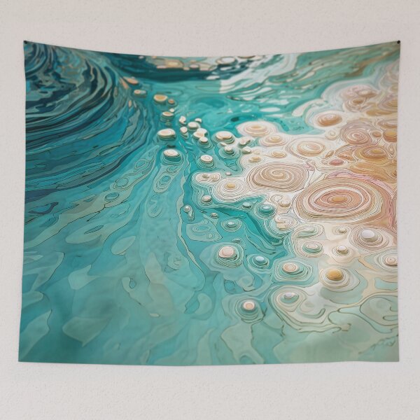 Item preview, Abstract Topographic Ocean Art designed and sold by Jirka Svetlik, Studio Illuvision.