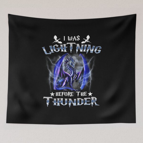 Item preview, Storm Dragon Lightning Thunder Design designed and sold by AriePollich.
