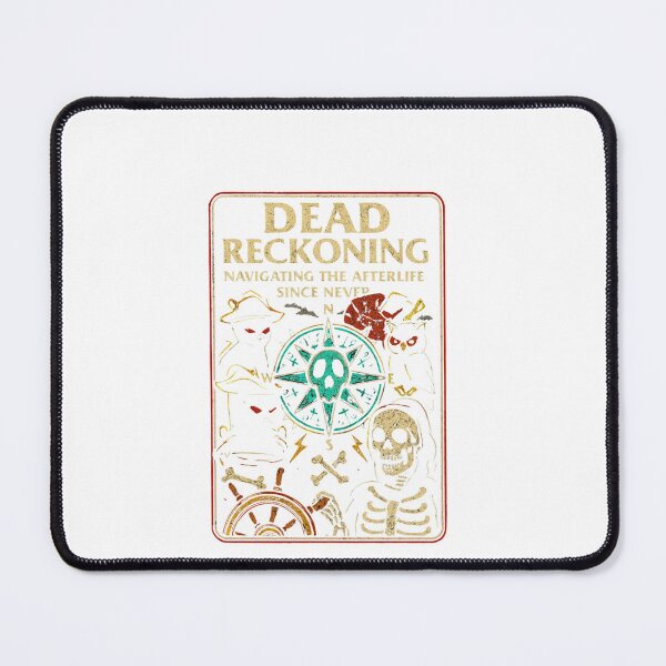 Item preview, Dead Reckoning – Skeleton Captain Haunted Ocean Classic T-Shirt designed and sold by inkfluenceart.