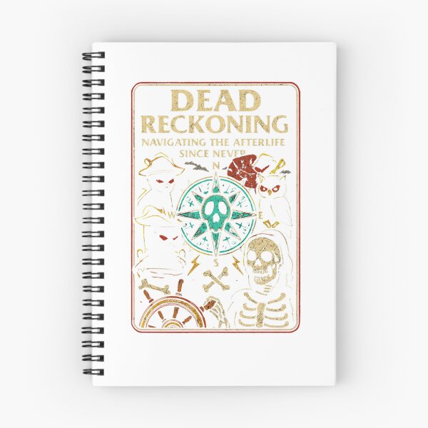Item preview, Dead Reckoning – Skeleton Captain Haunted Ocean Classic T-Shirt designed and sold by inkfluenceart.