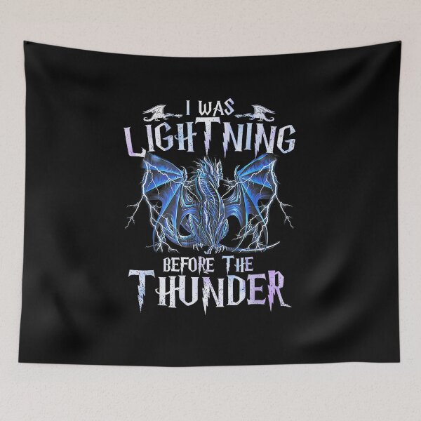 Item preview, Lightning Dragon Before The Thunder Design designed and sold by AriePollich.