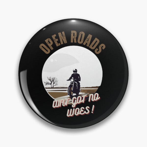 Item preview, OPEN ROADS Premium Motorcycling designed and sold by IronClaw-POD.