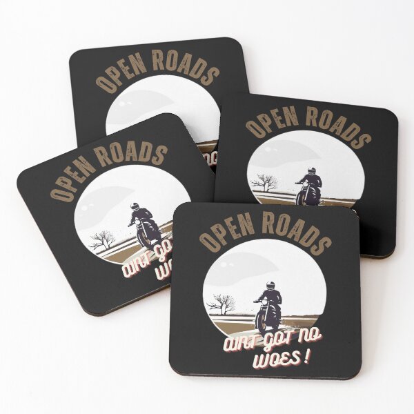 Item preview, OPEN ROADS Premium Motorcycling designed and sold by IronClaw-POD.