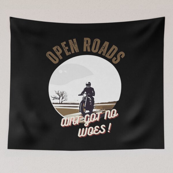 Item preview, OPEN ROADS Premium Motorcycling designed and sold by IronClaw-POD.