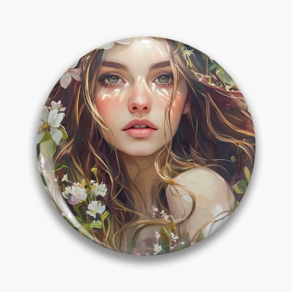 Item preview, Beautiful Flower Crown Portrait designed and sold by camerhickm.