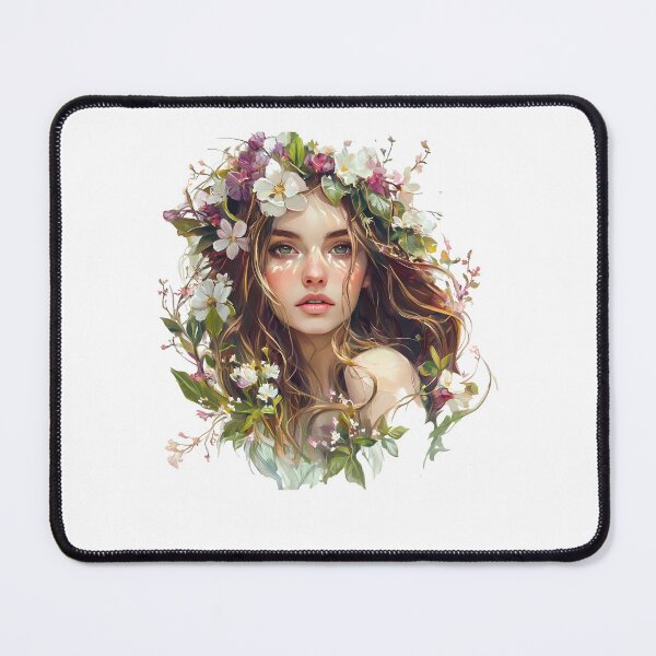 Item preview, Beautiful Flower Crown Portrait designed and sold by camerhickm.