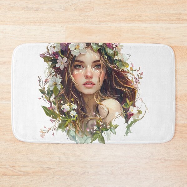 Item preview, Beautiful Flower Crown Portrait designed and sold by camerhickm.
