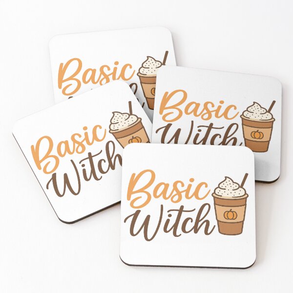 Item preview, Basic Witch Pumpkin Spice Vibes designed and sold by Trendy Sticker & Merch Collection - Express Yourself.