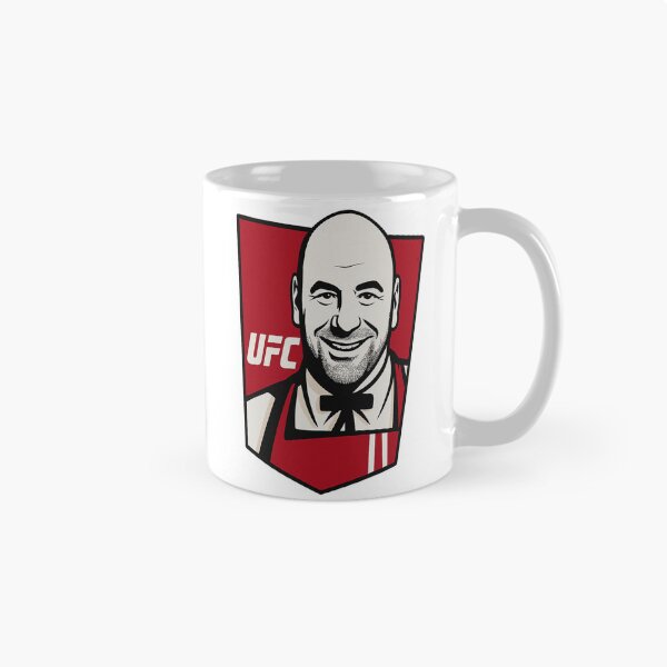 Item preview, UFC KFC Parody – Funny Dana White Cartoon Logo Mashup designed and sold by Rockbuster Merch.