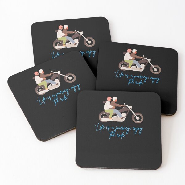 Item preview, Life is a journey- Premium Motorcycling designed and sold by IronClaw-POD.