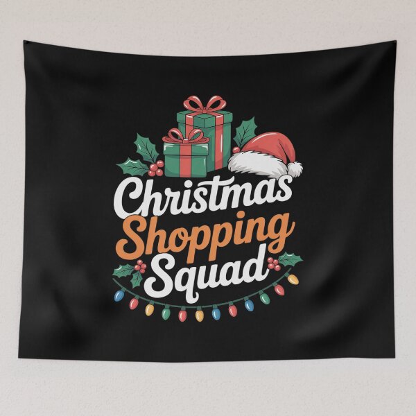 Item preview, Christmas Shopping Squad Xmas Matching Christmas Family designed and sold by MinaReinger.
