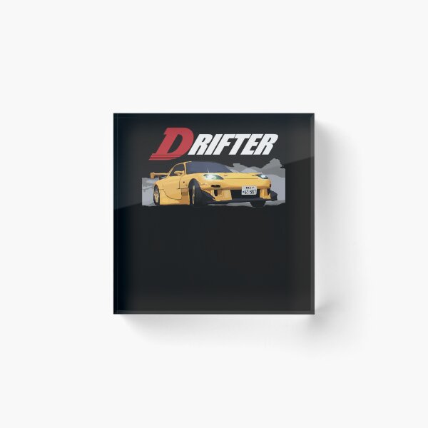 Item preview, Drifter - FD RX-7 yellow drift rotory  designed and sold by Sheriecetanicka.
