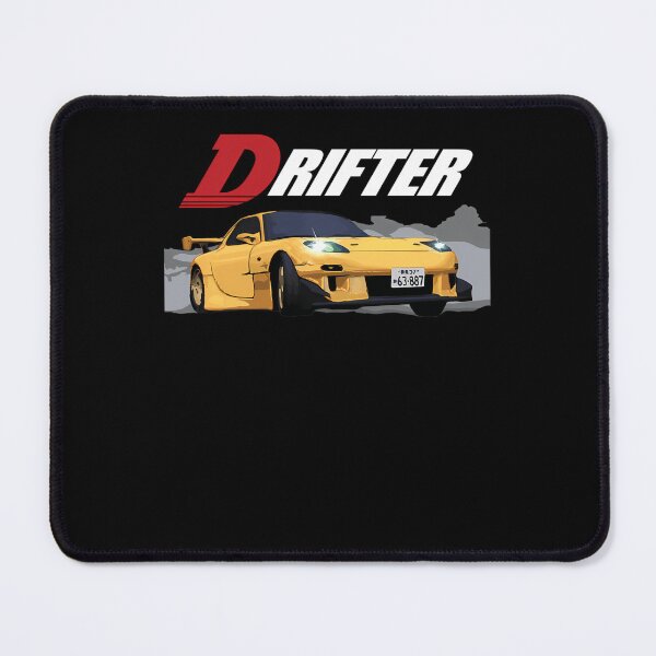 Item preview, Drifter - FD RX-7 yellow drift rotory designed and sold by Sheriecetanicka.