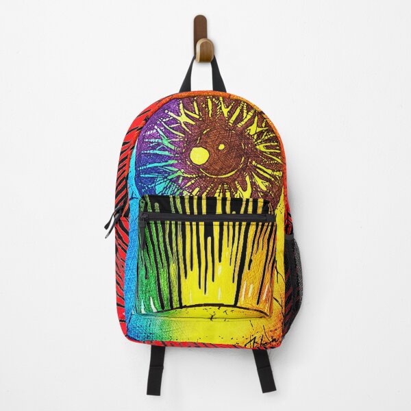 Item preview, Psychedelic Rainbow Eye Burst Art designed and sold by Hen-C-Art.