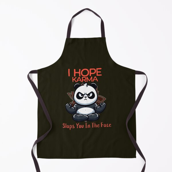 Item preview, I hope karma slaps you in the face Panda Oversized designed and sold by LauziCods.