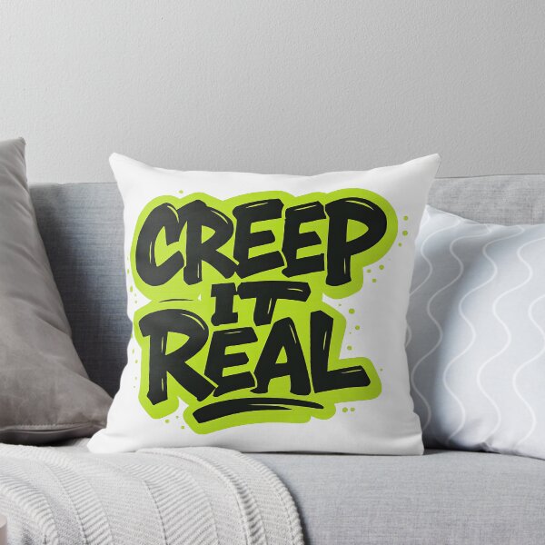 Item preview, Creep It Real Graffiti Style designed and sold by Trendy Sticker & Merch Collection - Express Yourself.