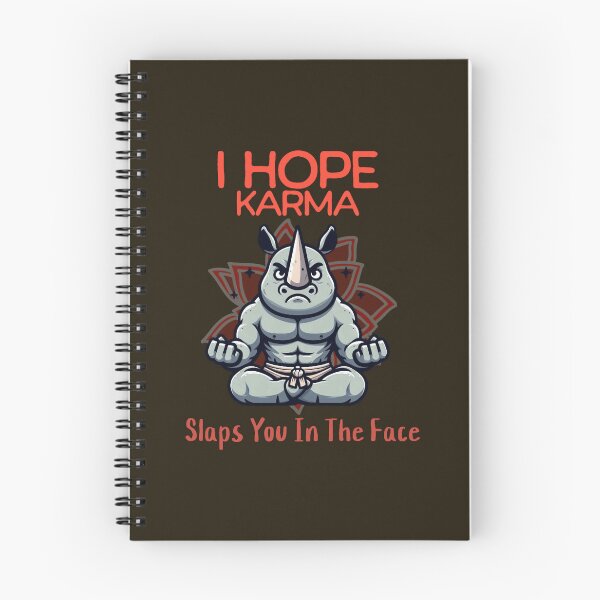 Item preview, I hope karma slaps you in the face Rhino designed and sold by LauziCods.