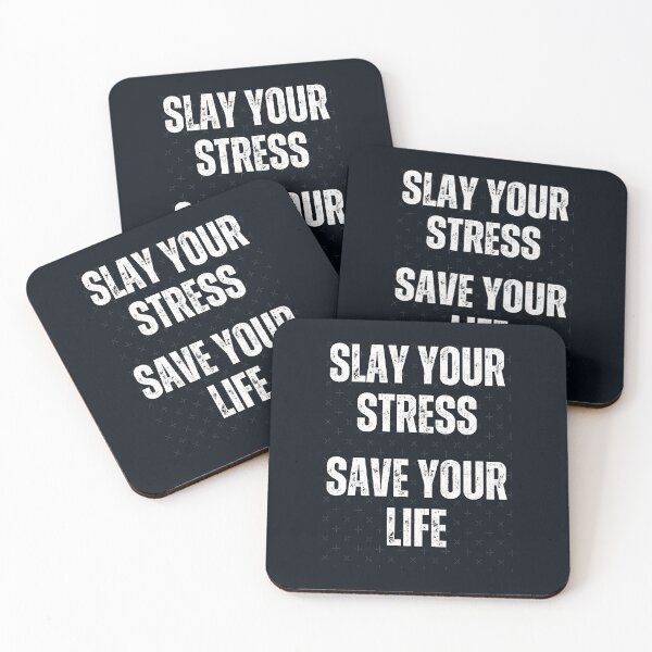 Item preview, Slay Your Stress, Save Your Life, Gifts for Wellness Warriors designed and sold by LauziCods.