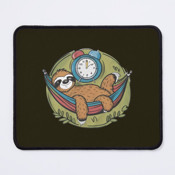 Item preview, Sloth in Hammock - Embrace Productivity! designed and sold by LauziCods.