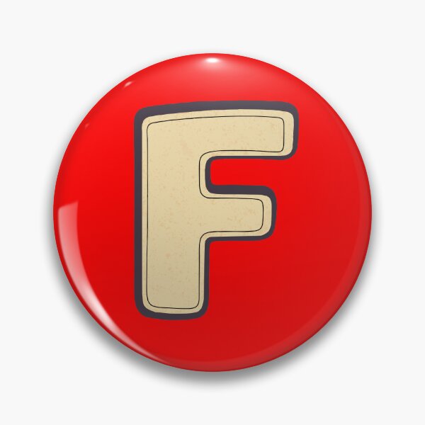 Item preview, Vintage Letter F Retro Varsity Style | Bold Minimalist Monogram designed and sold by Minimum-Rage.