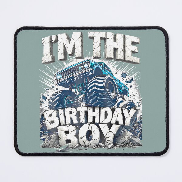 Item preview, Birthday Boy Monster Truck Bash By Merch, Limited Edition, Perfect Gift For You And Friends designed and sold by Madison Leblanc.