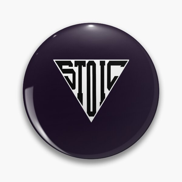 Item preview, Stoic Triangle - Black Letters designed and sold by LauziCods.