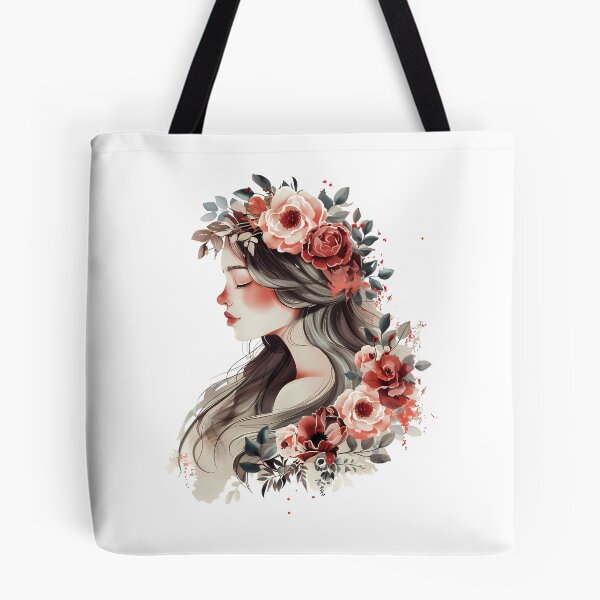 Item preview, Woman with Floral Headpiece designed and sold by camerhickm.