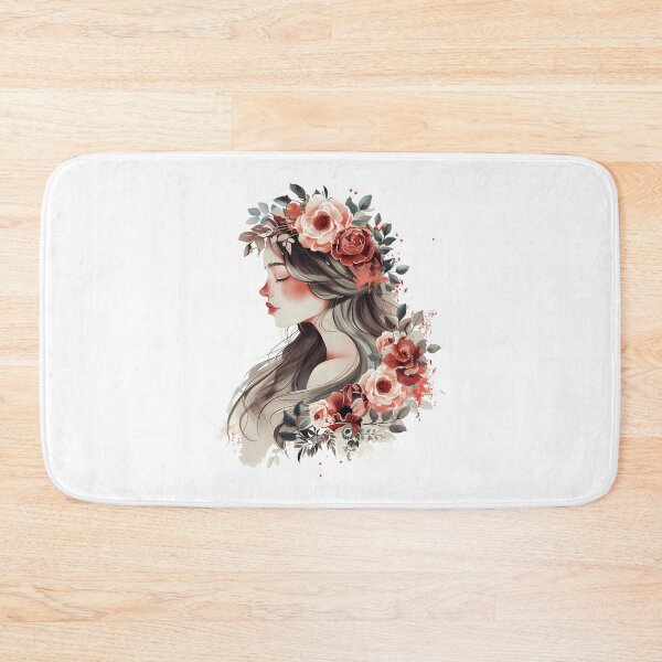 Item preview, Woman with Floral Headpiece designed and sold by camerhickm.