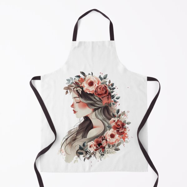 Item preview, Woman with Floral Headpiece designed and sold by camerhickm.