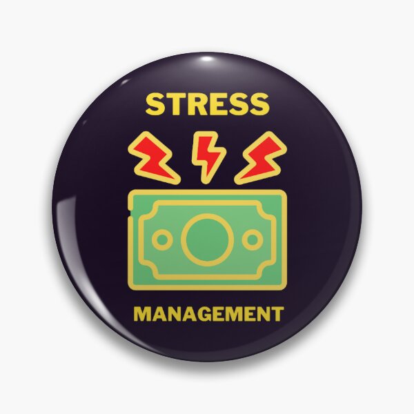 Item preview, Stress Management , Colourful Funny Design Stress ManagementMoneyPremium  designed and sold by LauziCods.