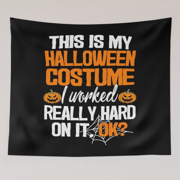 Item preview, Funny Easy This Is My Halloween Costume DIY Last Minute 		 designed and sold by wwiyvsxcl92.