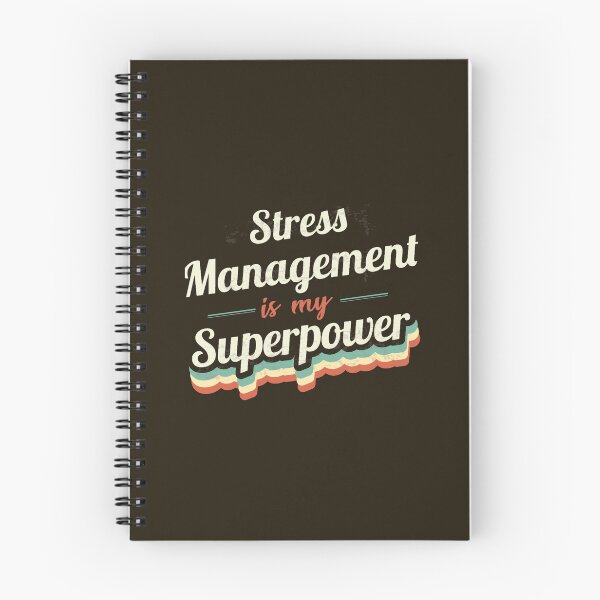 Item preview, Stress Management is my Superpower  designed and sold by LauziCods.