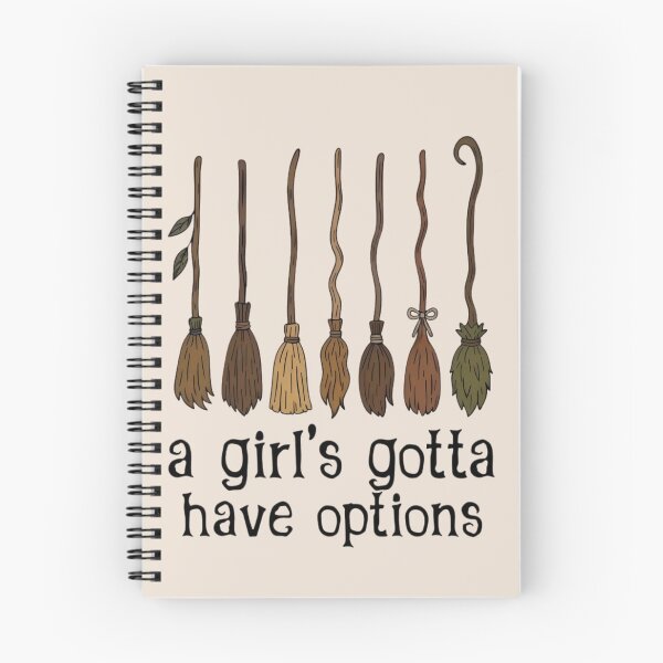 Item preview, A Girl Gotta Have Options Witch Brooms, Broen Coquette Girly Halloween, Cute Preppy Witch, Sparkle Retro Witchy Art Board Print designed and sold by wesdesignshop.