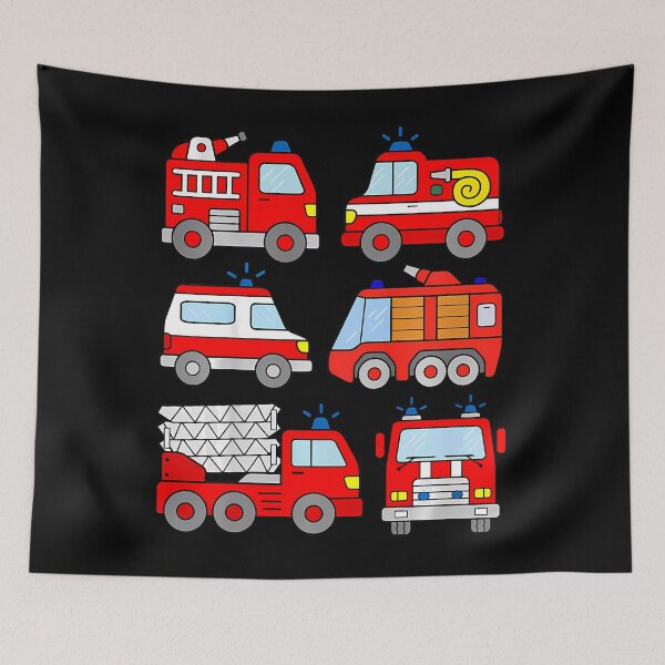 Item preview, Kids Fire Truck 	 	 Toddlers Emergency Vehicle 		 designed and sold by dqcuxrfij42.