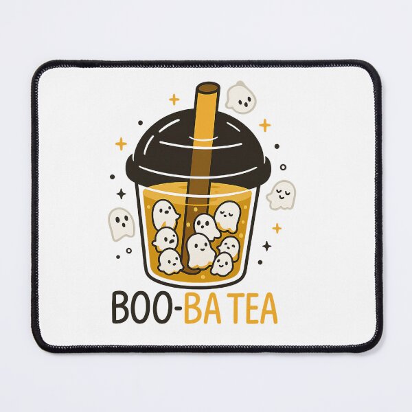 Item preview, Boo-ba Tea | Cute Kawaii Ghost Boba Halloween Drink designed and sold by haitrieuic96.