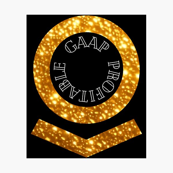 Item preview, Palantir PLTR GAAP Profitable Gold designed and sold by JarrettPurdart.