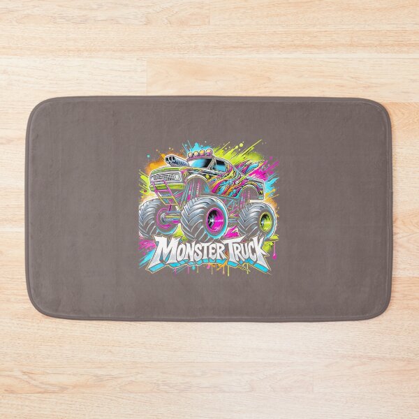Item preview, Retro Monster Truck Graffiti Art By Merch, Limited Edition, Perfect Gift For You And Friends designed and sold by Michelle Mcbride.