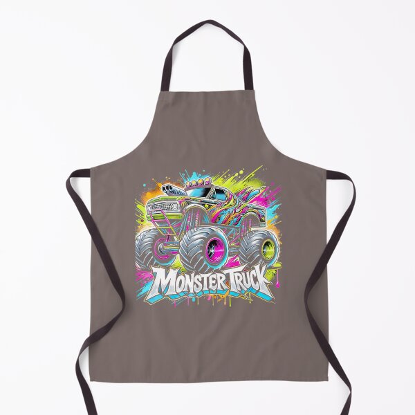 Item preview, Retro Monster Truck Graffiti Art By Merch, Limited Edition, Perfect Gift For You And Friends designed and sold by Michelle Mcbride.