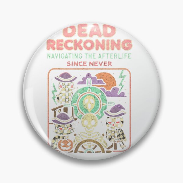 Item preview, Dead Reckoning – Pastel Pirate Crew – Skeleton Captain Haunted Ocean Classic T-Shirt designed and sold by inkfluenceart.