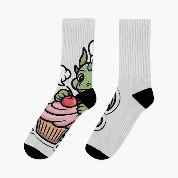 Item preview, Cute Dragon Baker with a Cupcake designed and sold by Mr-wow.