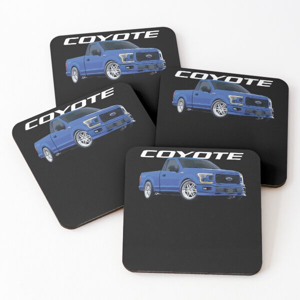 Item preview, COYOTE 4x4 pickup 5.0L V8 blue work truck  designed and sold by Sheriecetanicka.