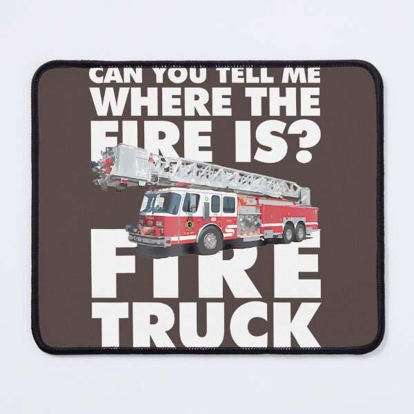 Item preview, Red Ladder Fire Truck Art By Merch, Limited Edition, Perfect Gift For You And Friends designed and sold by Michelle Mcbride.