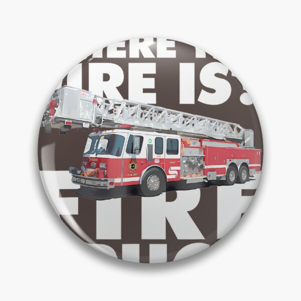 Item preview, Red Ladder Fire Truck Art By Merch, Limited Edition, Perfect Gift For You And Friends designed and sold by Michelle Mcbride.